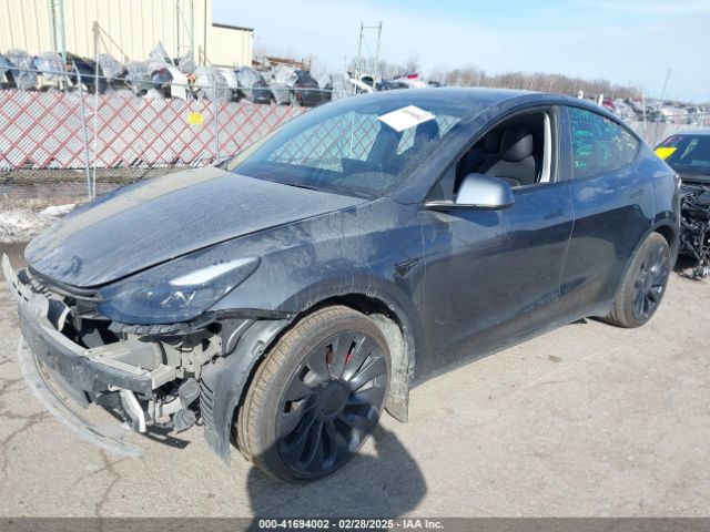 7SAYGDEF7PF590750 Tesla Model Y Performance Dual Motor All-wheel Drive