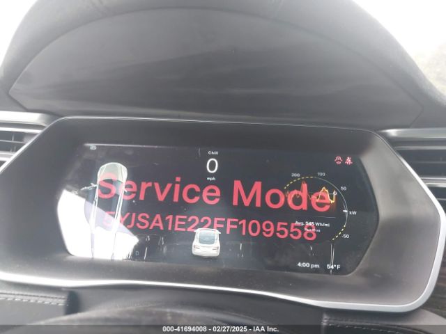 5YJSA1E22FF109558 Tesla MODEL S