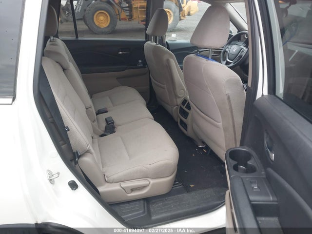 Honda Pilot Ex 2018 5FNYF6H36JB073198 Image 8