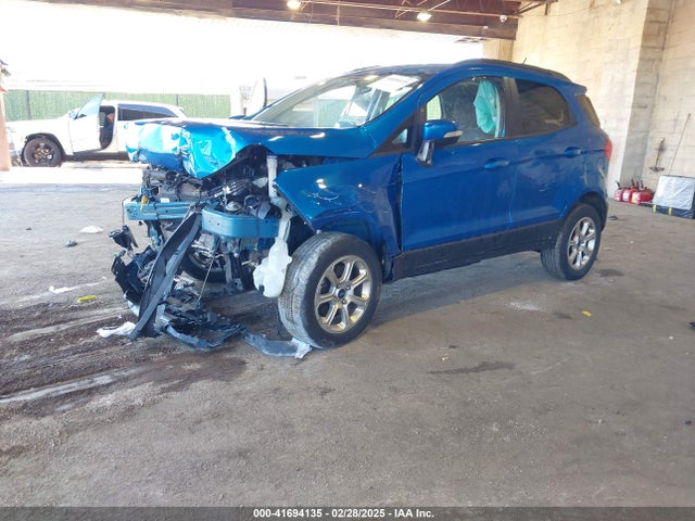 MAJ6S3GL0KC280015 Ford Ecosport Se
