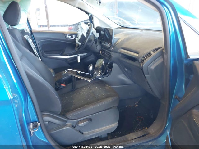 MAJ6S3GL0KC280015 Ford Ecosport Se