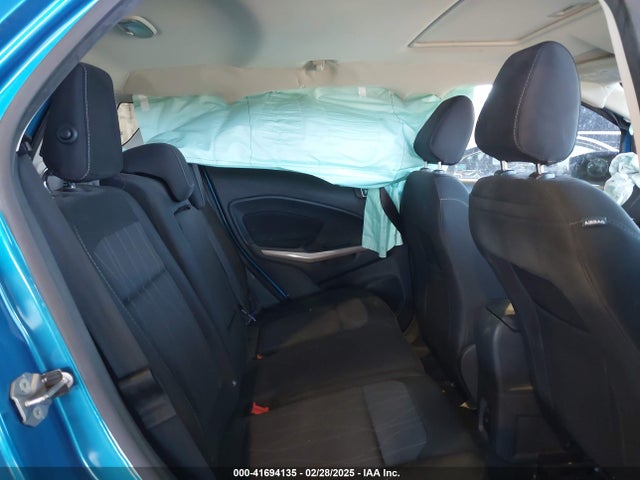 MAJ6S3GL0KC280015 Ford Ecosport Se
