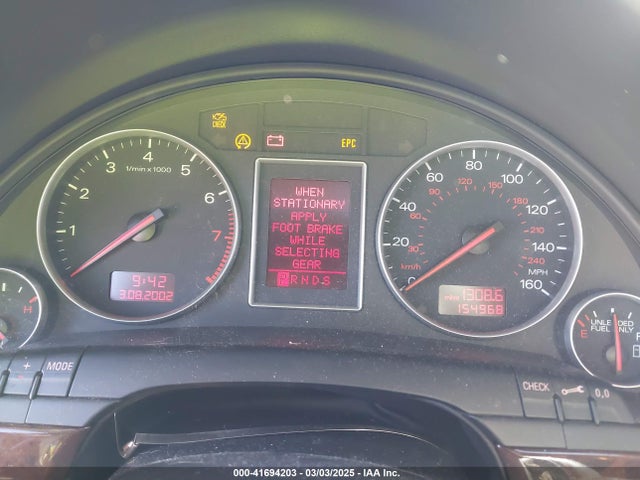 2004 AUDI A4 WAULT68EX4A011883 Photo 6
