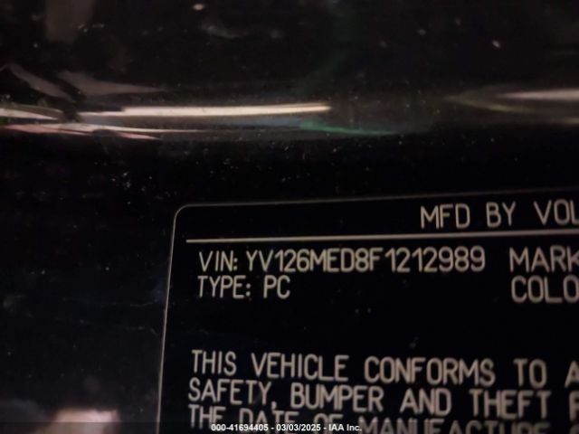 2015 VOLVO V60 YV126MED8F1212989 Photo 8