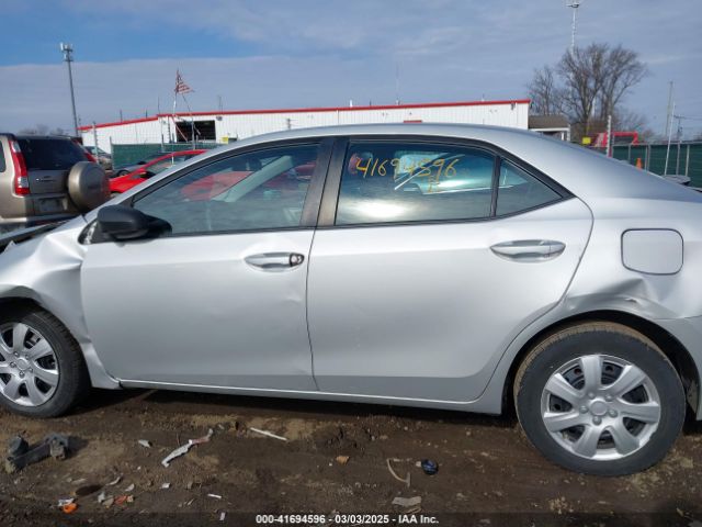 2T1BURHE0GC621630 Toyota COROLLA LE