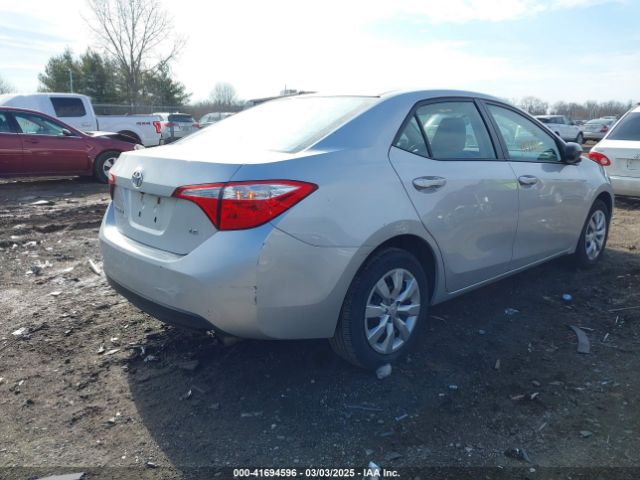 2T1BURHE0GC621630 Toyota COROLLA LE