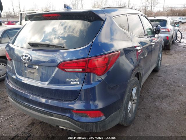 5XYZUDLB7JG537699 Hyundai Santa Fe Sport 2.4l