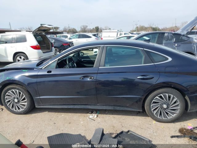 KMHL34JJ1NA047165 Hyundai Sonata Hybrid Sel