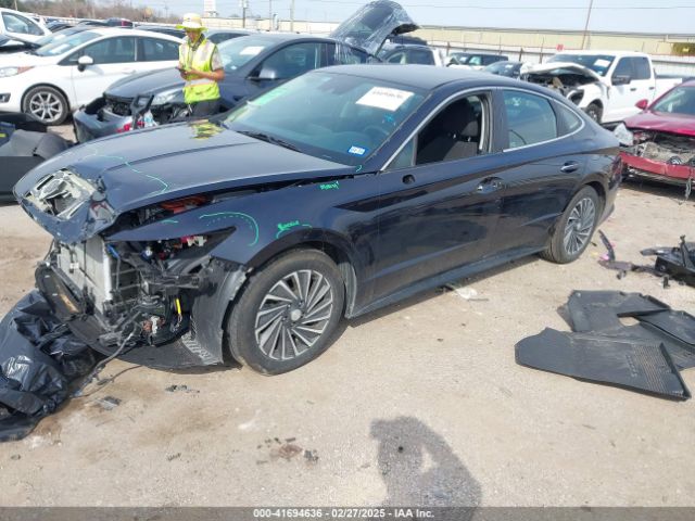 KMHL34JJ1NA047165 Hyundai Sonata Hybrid Sel