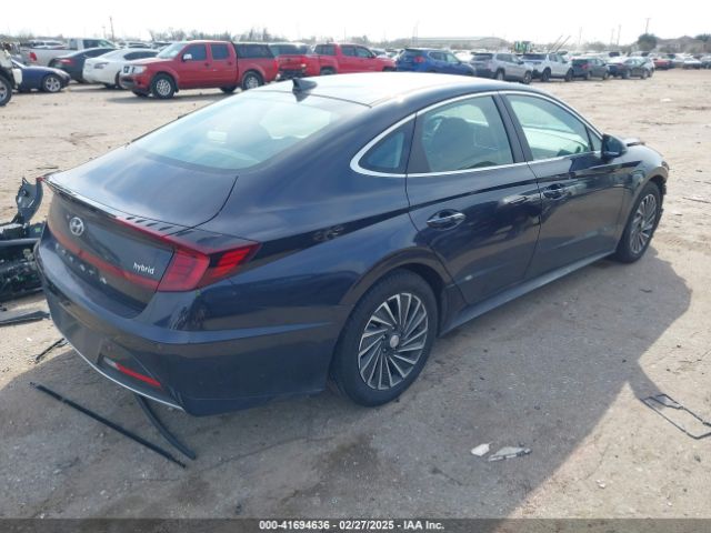KMHL34JJ1NA047165 Hyundai Sonata Hybrid Sel