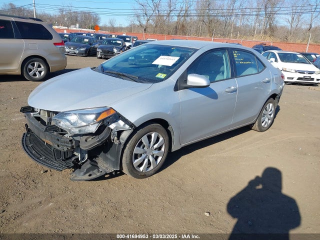 2T1BURHE1GC663952 Toyota COROLLA LE