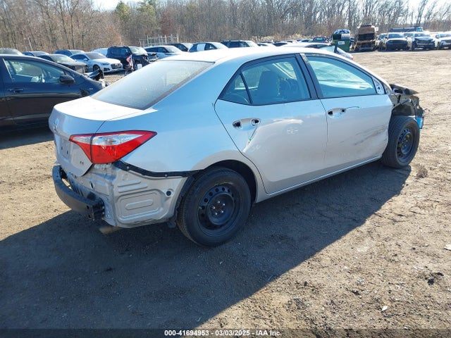2T1BURHE1GC663952 Toyota COROLLA LE