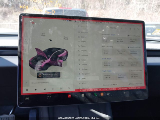 5YJ3E1EB4SF914979 Tesla Model 3 Long Range All-wheel Drive