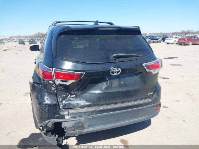 5TDKKRFH5GS505642 Toyota Highlander Xle V6