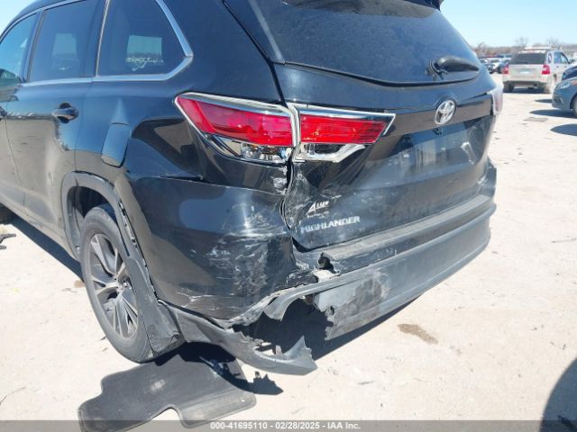 5TDKKRFH5GS505642 Toyota Highlander Xle V6