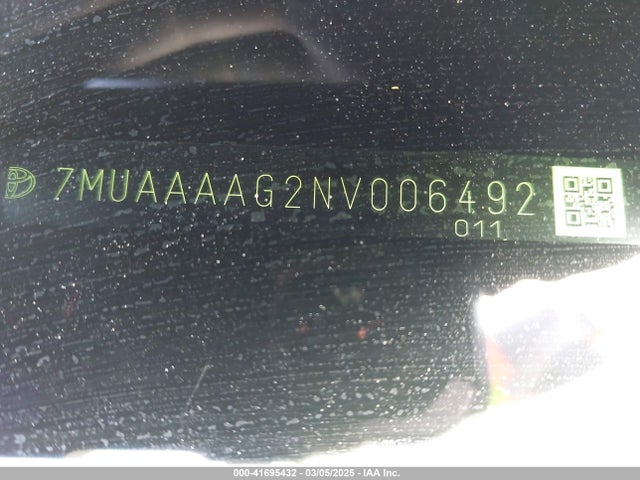 Toyota Corolla Cross L 2022 7MUAAAAG2NV006492 Image 9