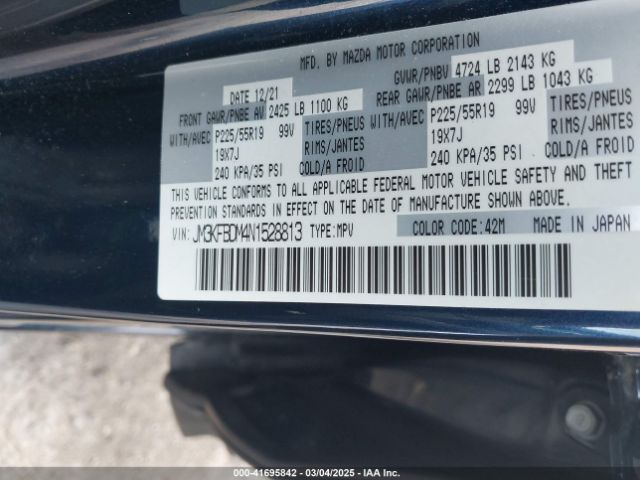 JM3KFBDM4N1528813 Mazda Cx-5 2.5 S Premium