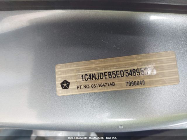 1C4NJDEB5ED548953 Jeep Compass Latitude