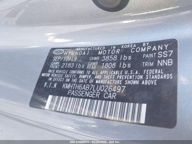 KMHTH6AB7LU026497 Hyundai Veloster Turbo