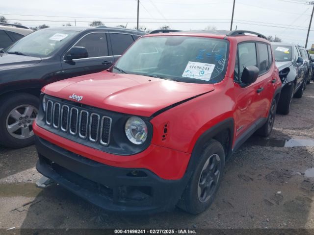 ZACCJAAB7HPE60973 Jeep Renegade Sport Fwd