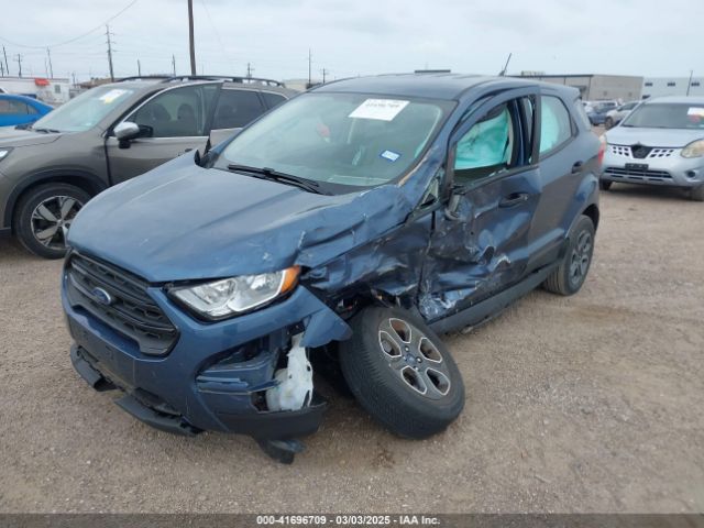 MAJ6S3FL2NC464734 Ford ECOSPORT S