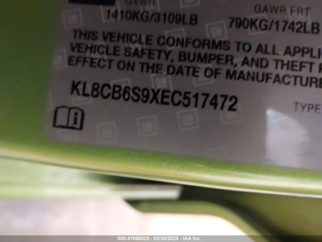 KL8CB6S9XEC517472 Chevrolet Spark Ls Auto