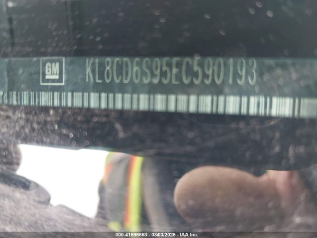 KL8CD6S95EC590193 Chevrolet Spark 1lt Auto