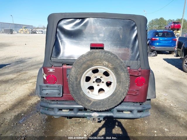 Aukcja sprzedaży 2002 Jeep Wrangler Sport, vin: 1J4FA49S82P701649, numer aukcji: 41696910