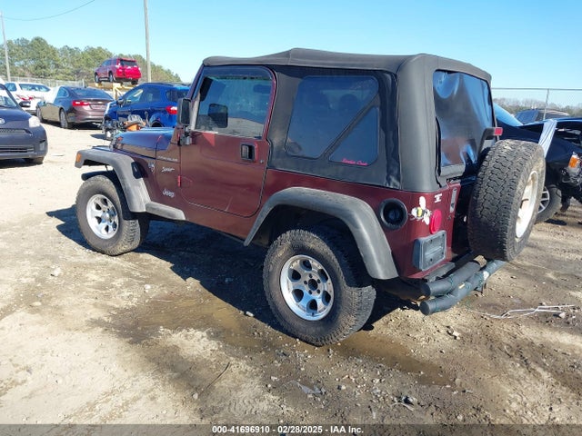 Aukcja sprzedaży 2002 Jeep Wrangler Sport, vin: 1J4FA49S82P701649, numer aukcji: 41696910