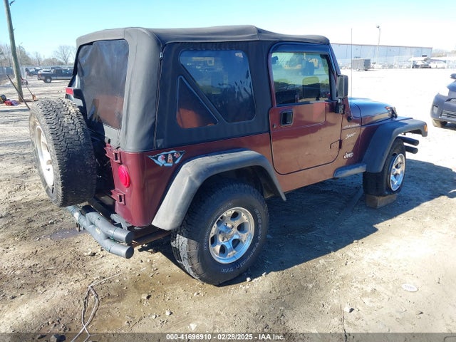 Aukcja sprzedaży 2002 Jeep Wrangler Sport, vin: 1J4FA49S82P701649, numer aukcji: 41696910
