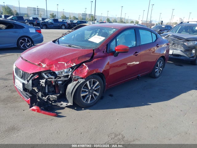 3N1CN8EV7ML859406 Nissan Versa Sv Xtronic Cvt