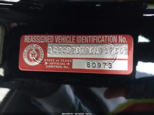 2C3CDZBT9KH737603 Dodge Challenger R/t