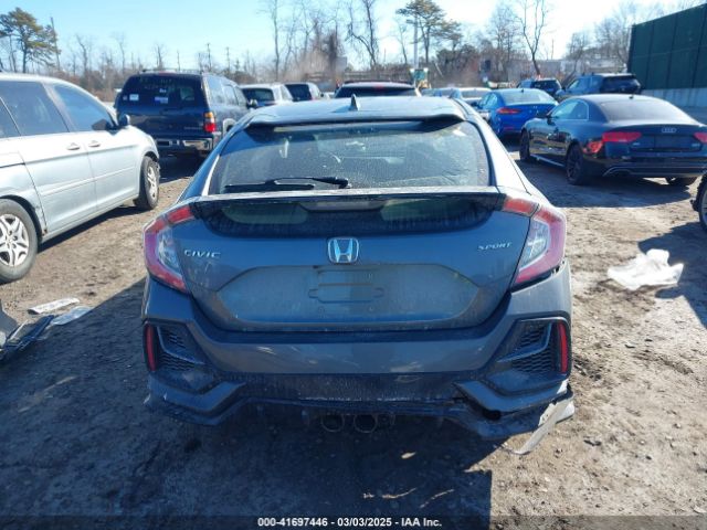SHHFK7H40MU423767 Honda Civic Sport
