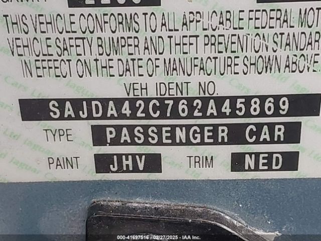2006 JAGUAR XK8 SAJDA42C762A45869 Photo 8