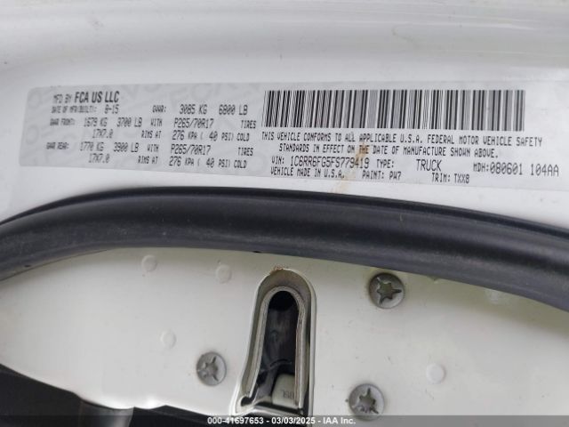 1C6RR6FG5FS779419 RAM 1500 Tradesman