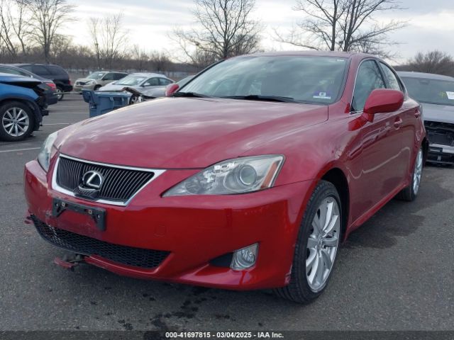 2006 LEXUS IS 250 JTHCK262562006254 Photo 1