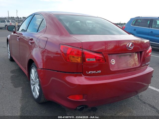 2006 LEXUS IS 250 JTHCK262562006254 Photo 2