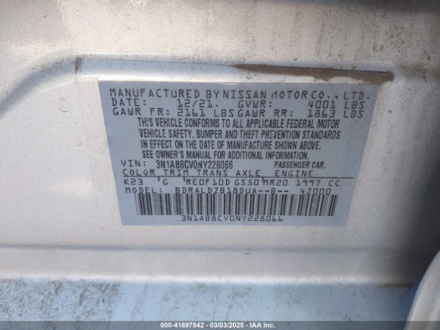 3N1AB8CV0NY228066 Nissan Sentra Sv Xtronic Cvt