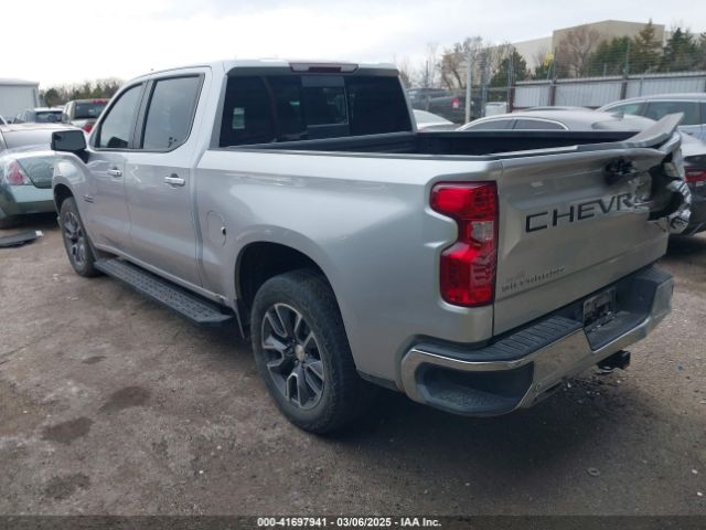3GCUYDET1MG347181 Chevrolet Silverado 1500 4wd  Short Bed Lt