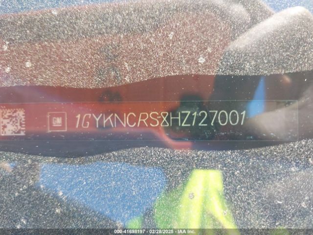1GYKNCRS8HZ127001 Cadillac Xt5 Premium Luxury