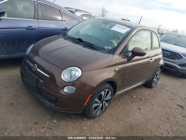 2012 FIAT 500 3C3CFFAR2CT233465 Photo 1