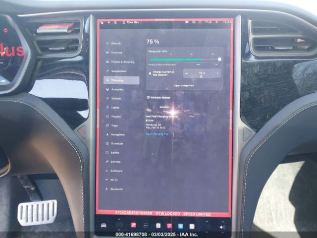 5YJXCAE45JF103828 Tesla Model X 100d/75d/p100d