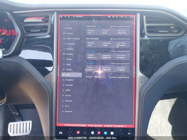 5YJXCAE45JF103828 Tesla Model X 100d/75d/p100d