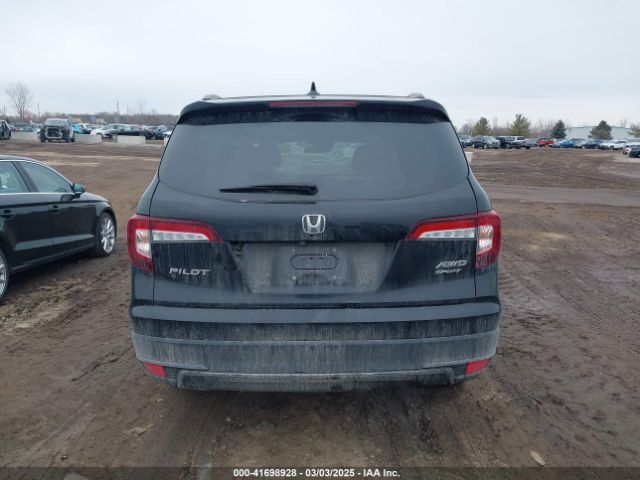 5FNYF6H31NB061014 Honda Pilot Awd Sport