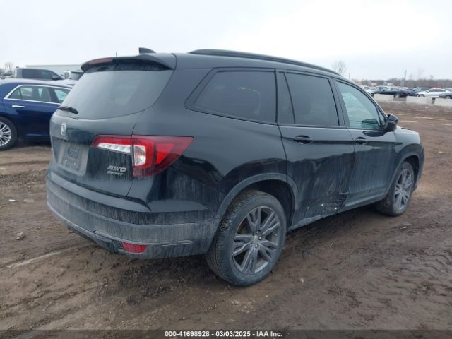 5FNYF6H31NB061014 Honda Pilot Awd Sport