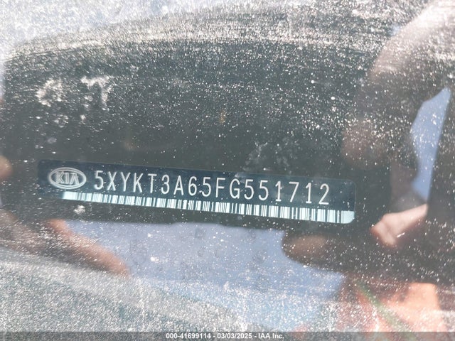 KIA SORENTO LX 2015 5XYKT3A65FG551712 Image 9