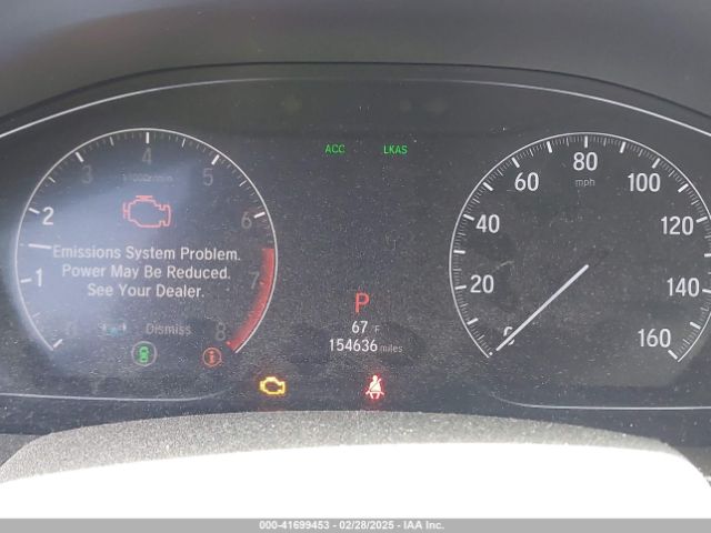 1HGCV1F63JA164811 Honda Accord Ex-l