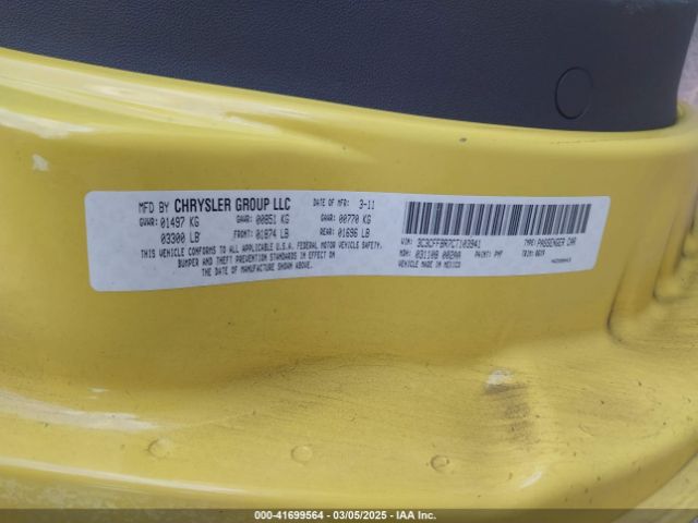 2012 FIAT 500 3C3CFFBR7CT103941 Photo 8