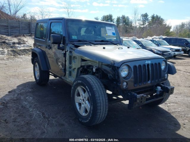 1C4AJWAG4HL722176 Jeep Wrangler Sport 4x4
