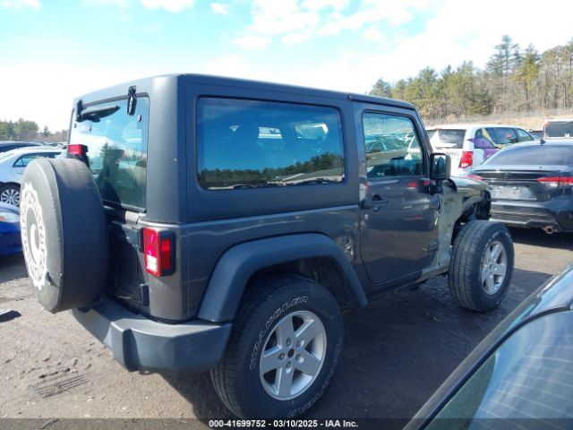 1C4AJWAG4HL722176 Jeep Wrangler Sport 4x4